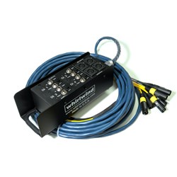 Whirlwind MEDUSA MultiSnake - Audio Snake 50 ft  w/ Built-in DI Boxes